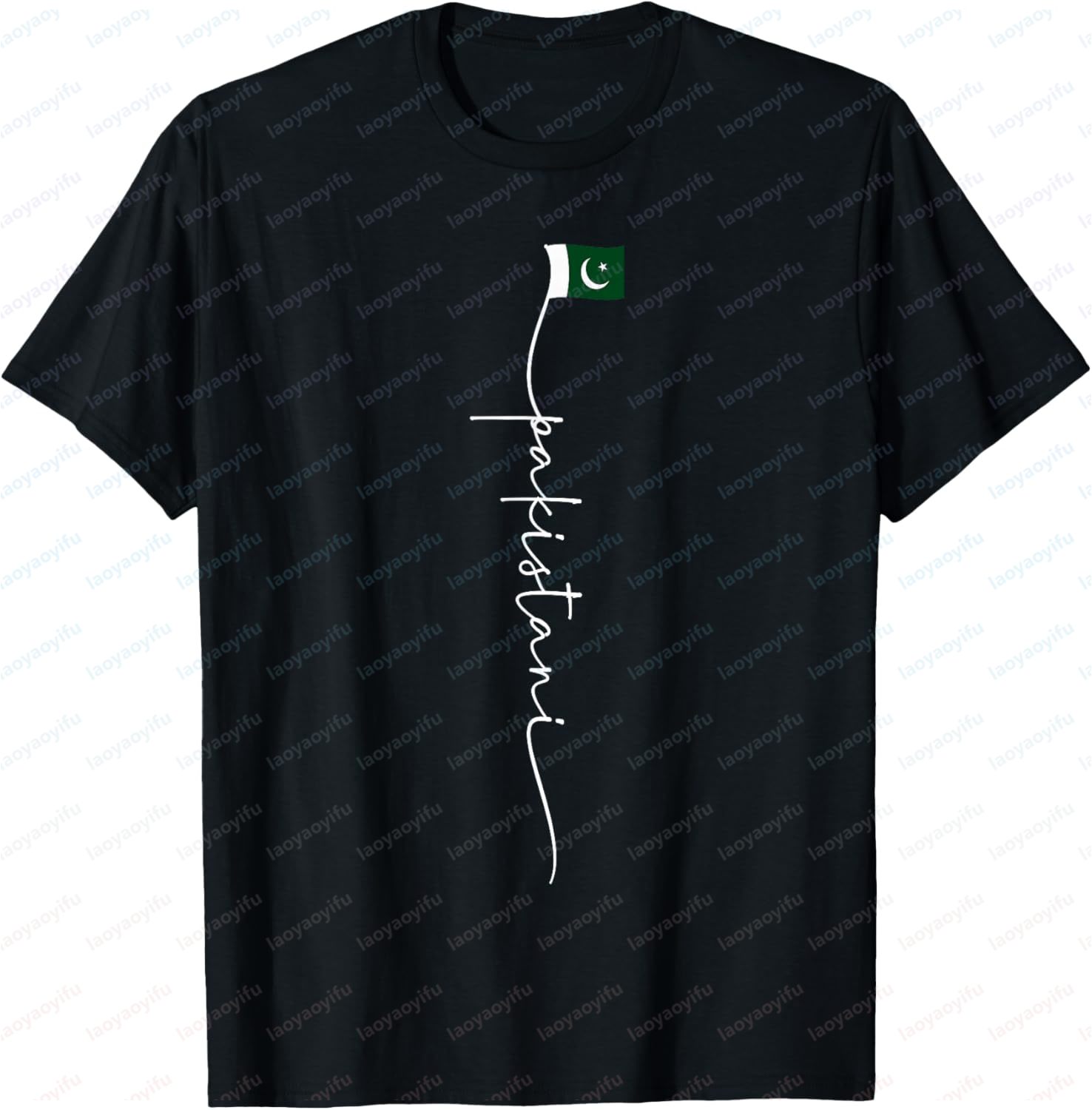 Summer Clothing Pakistan - Pakistan Letter Printed Pakistani Flag Pride
