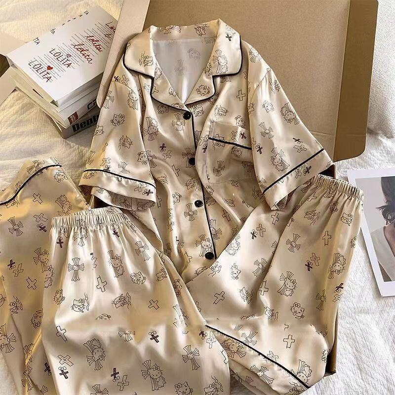 Summer Clothes - Hello Kitty Female Summer Pajamas Popular