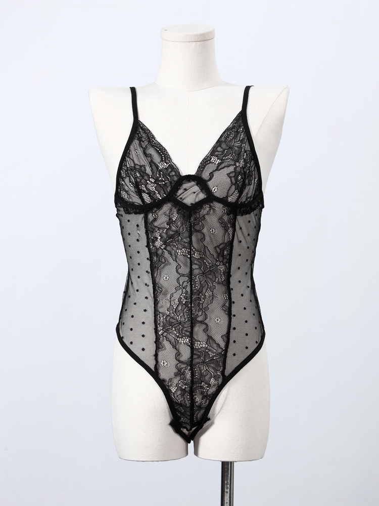 Summer Clothing Trends For Women 2026 - Sexy Lace One-piece Women Top Solid