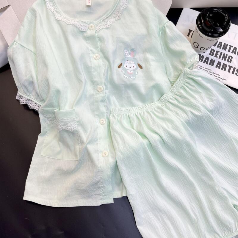 Summer Clothes - Short-Sleeved Shorts Two-Piece Pajamas Pochacco 2026