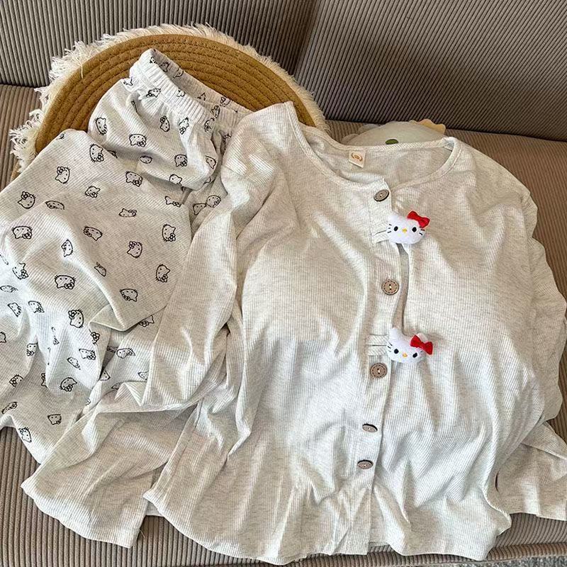 Summer Clothes - Hello Kitty Pajamas with Chest Pads