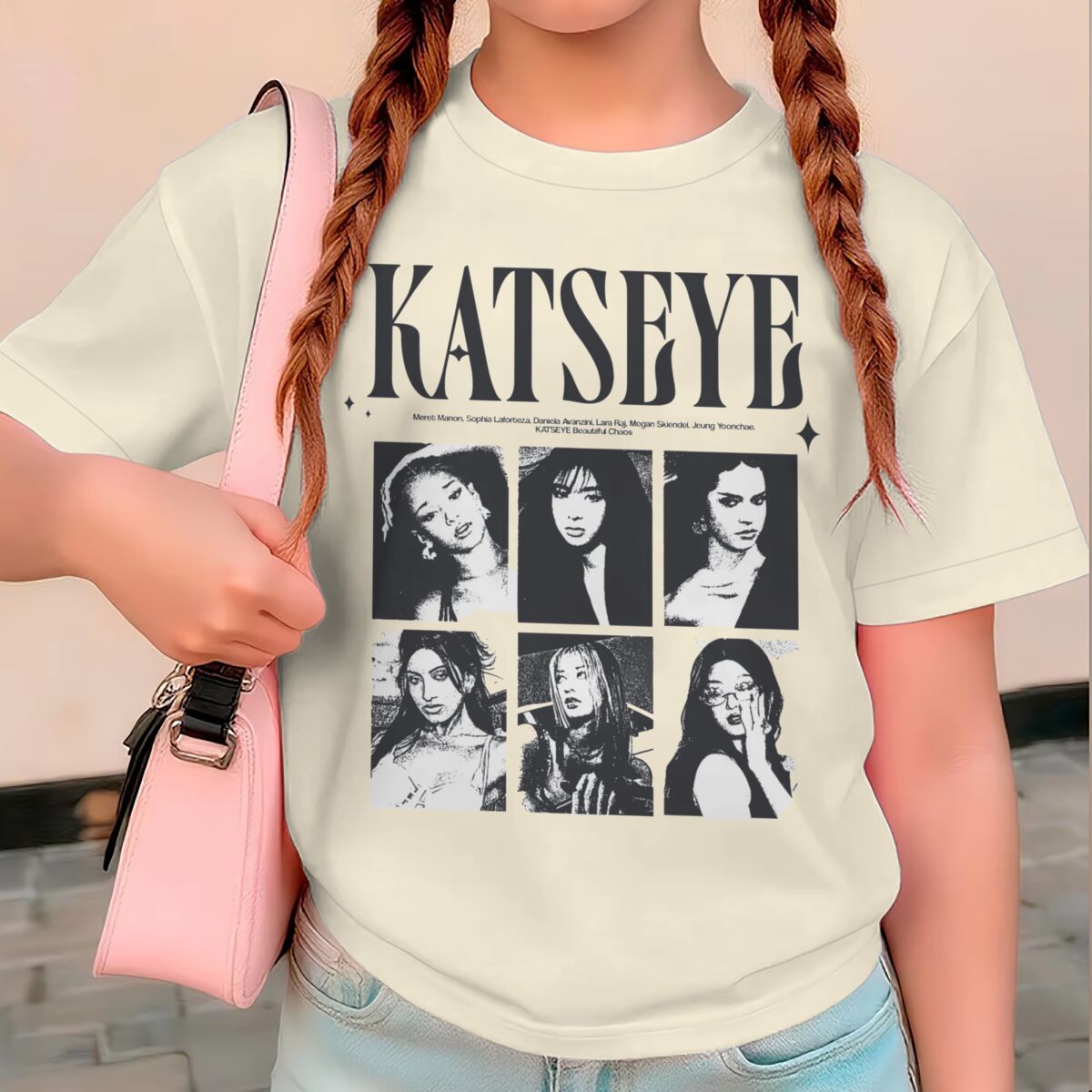 Summer Clothing Baby Girl - KATSEYE Print Summer Tops Girls Y2K