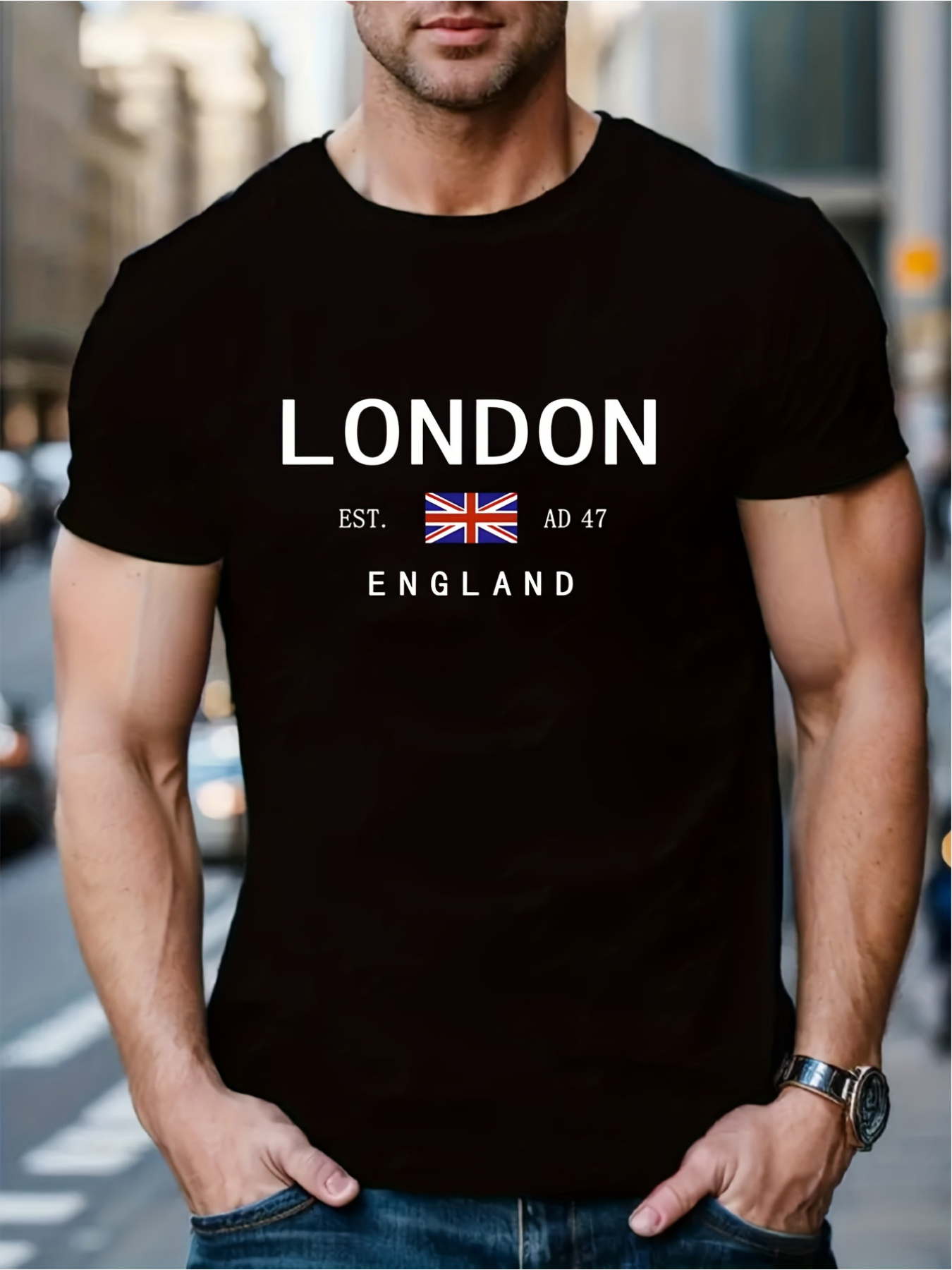 Summer Clothing London - London ENGLAND Print Men Women T-shirt