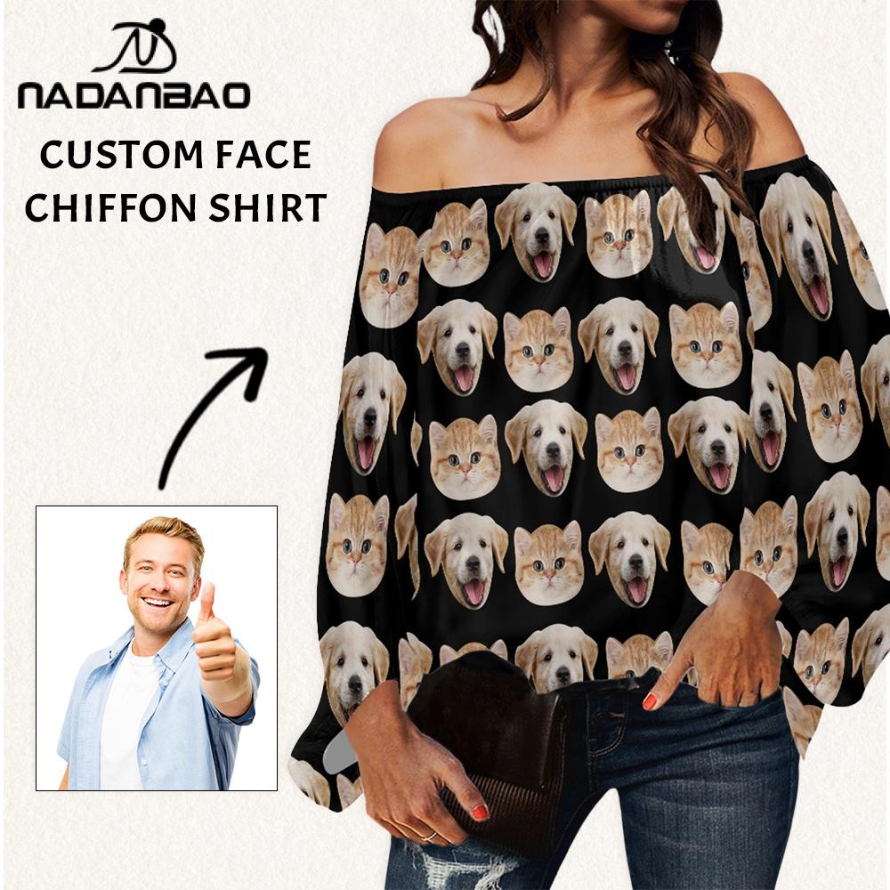 Summer Clothing Images - Your Image Customized Off Shoulder Chiffon
