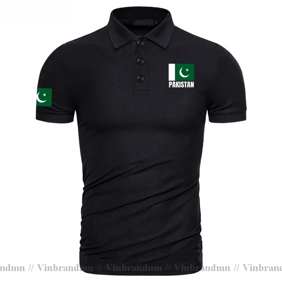 Summer Clothing Pakistan - Pakistan Polo shirts Pakistani National Flag