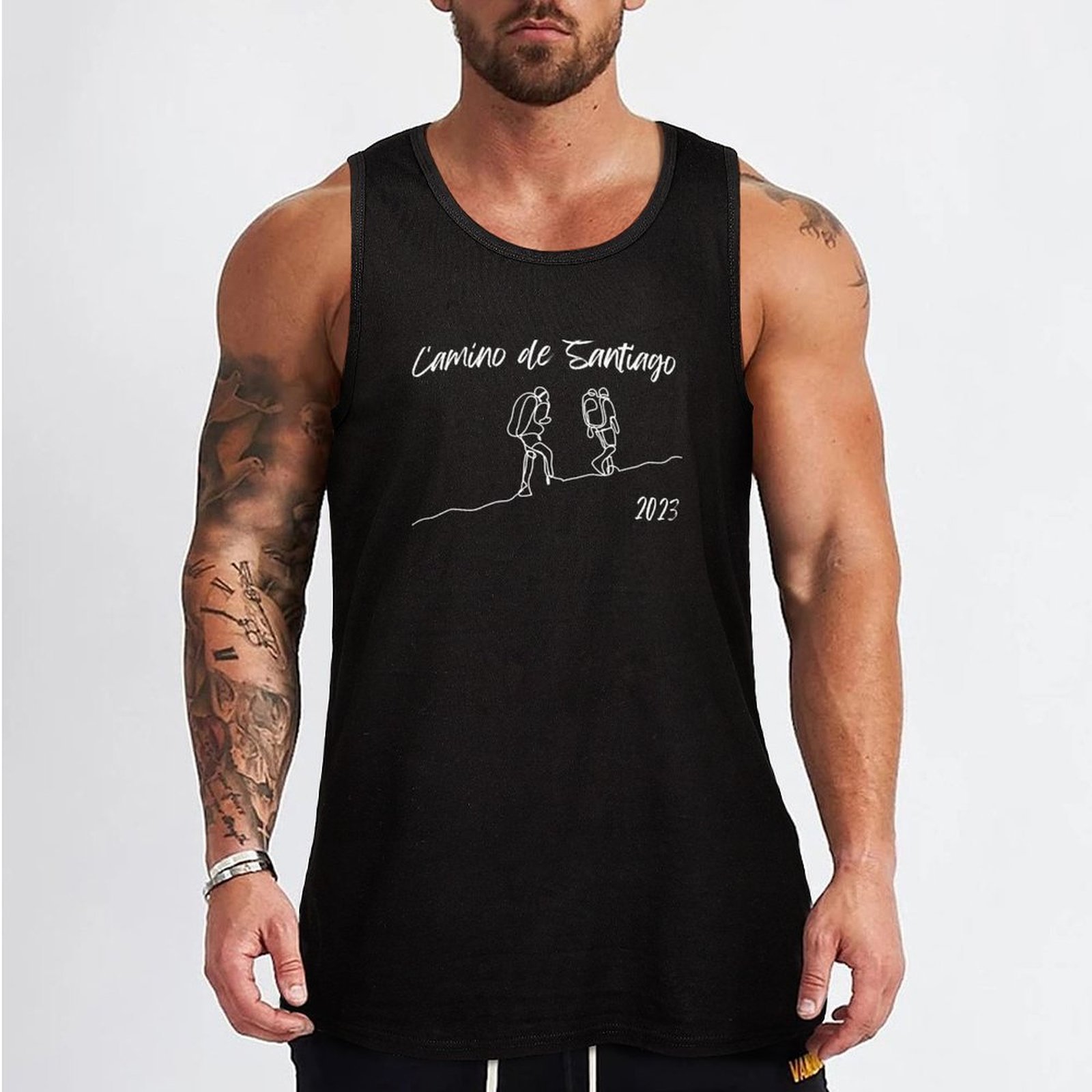 Camino de Santiago Hikers (Whi - Summer Clothing Images recension och pris