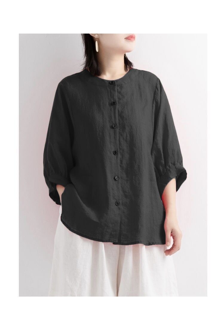 Plus Size Women's Solid Color  - Summer Clothing Office recension och pris