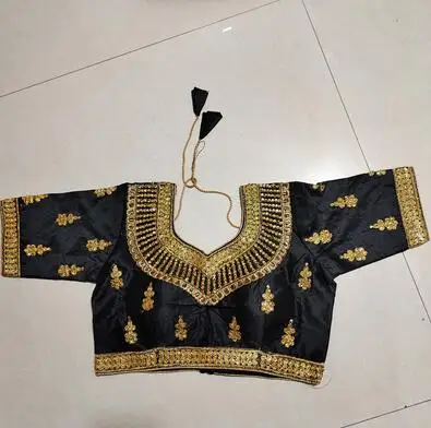 Traditional Indian Sari Top Wo - Summer Clothing Pakistan recension och pris