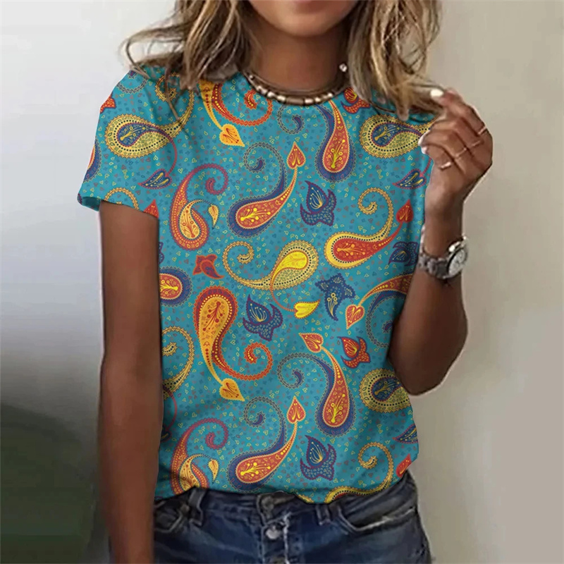 Harajuku New 3D Persia And Ind - Summer Clothing India recension och pris