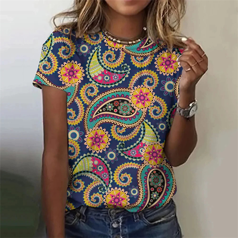 Harajuku New 3D Persia And Ind - Summer Clothing India recension och pris
