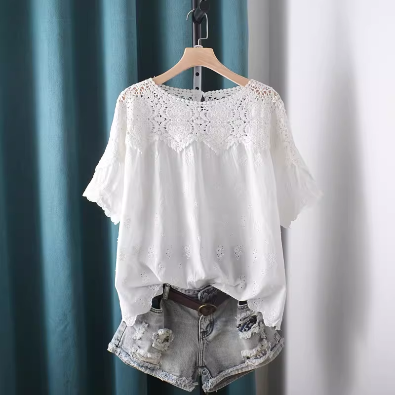 2026 Hollow Out Lace Patchwork - Summer Clothing For Japan recension och pris