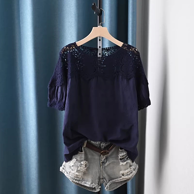 2026 Hollow Out Lace Patchwork - Summer Clothing For Japan recension och pris