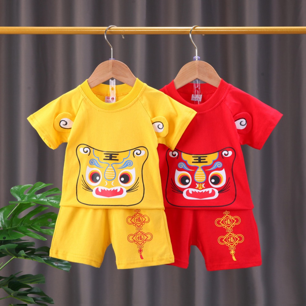 Summer Baby Set Boy Chinese st - Summer Clothing Baby Girl recension och pris