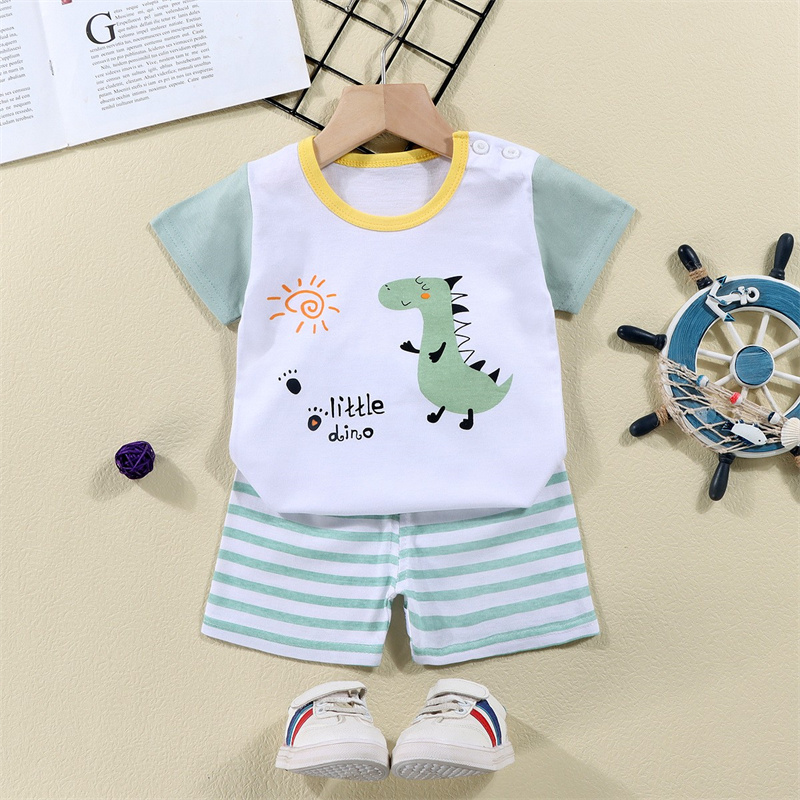 Cotton Tees+Shorts 2-piece Tra - Summer Clothing Baby Girl recension och pris