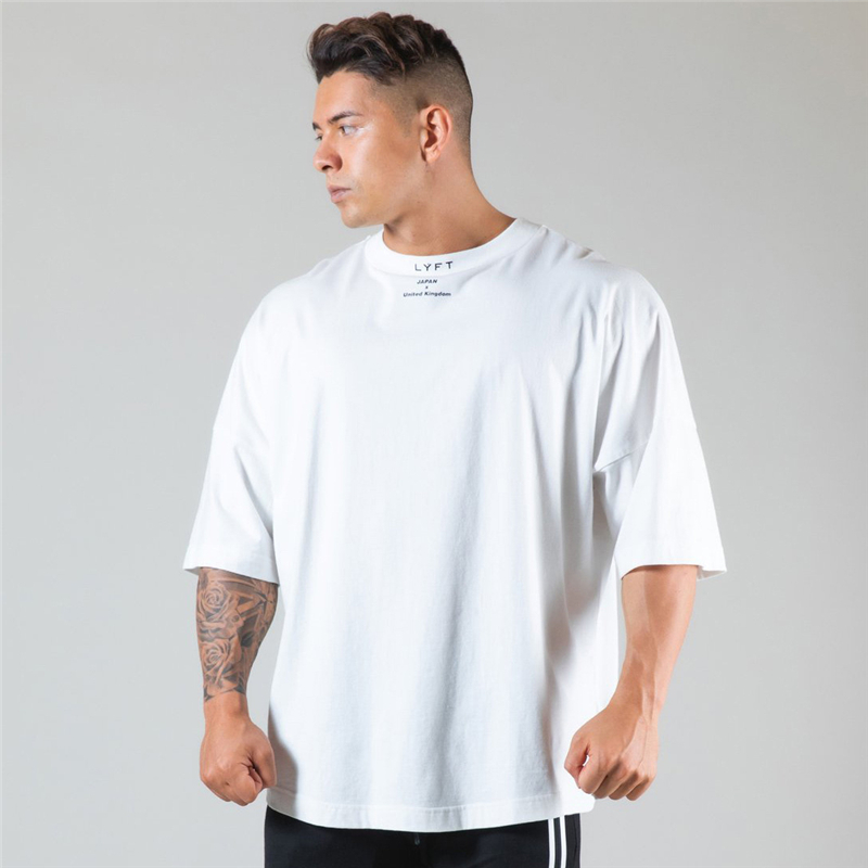 JAPAN&UK Cotton Gym Shirt Spor - Summer Clothing Uk recension och pris