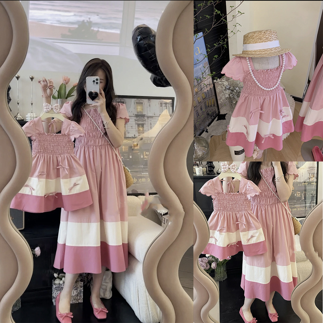 2024 Summer Mom and Daughter M - Summer Clothing Baby Girl recension och pris