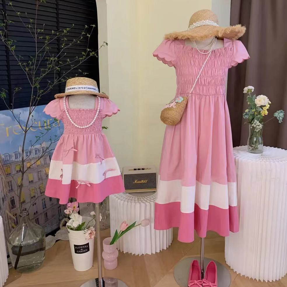 2024 Summer Mom and Daughter M - Summer Clothing Baby Girl recension och pris