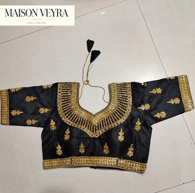 Traditional Indian Sari Top Wo - Summer Clothing Pakistan recension och pris
