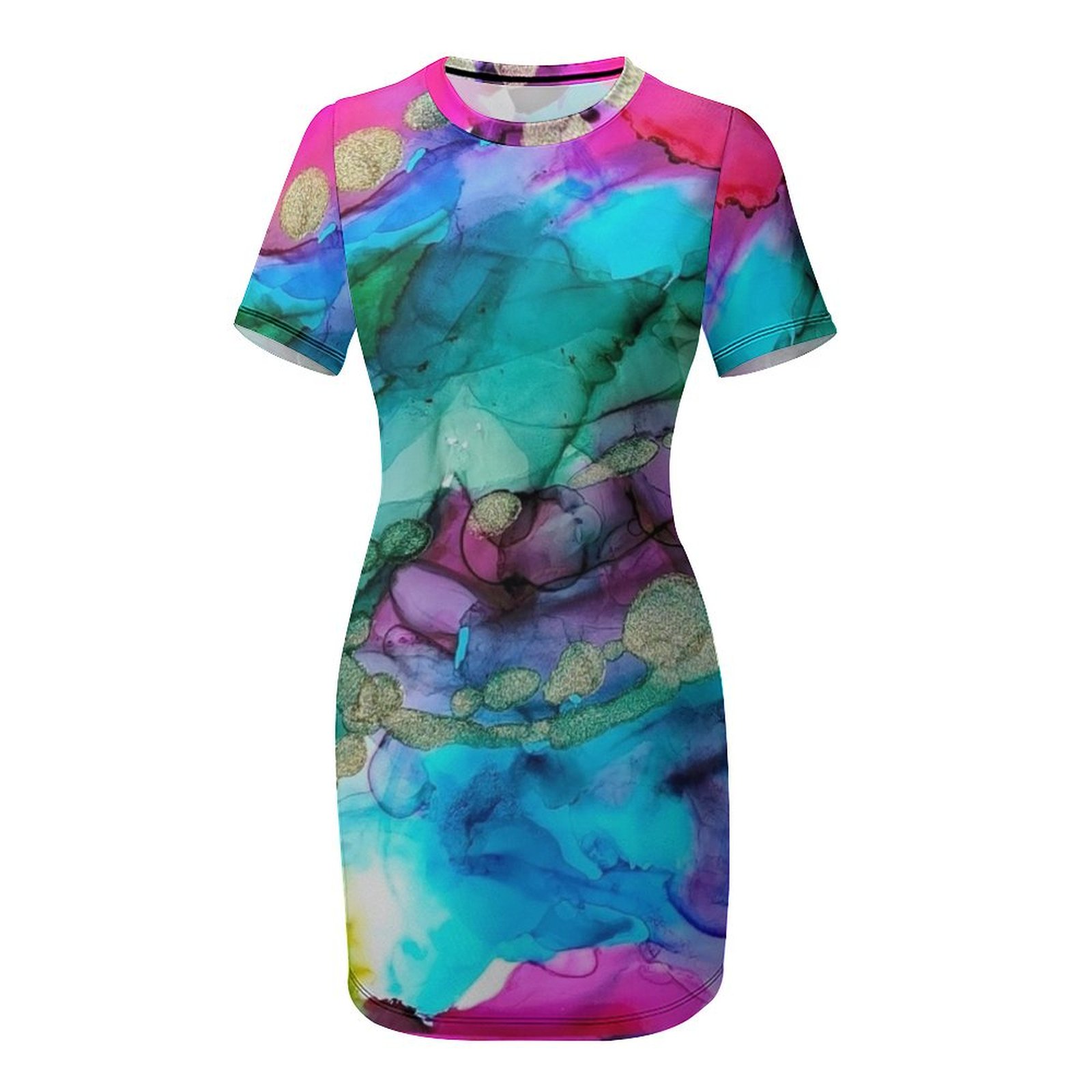Alcohol Ink Abstract India Dre - Summer Clothing India recension och pris