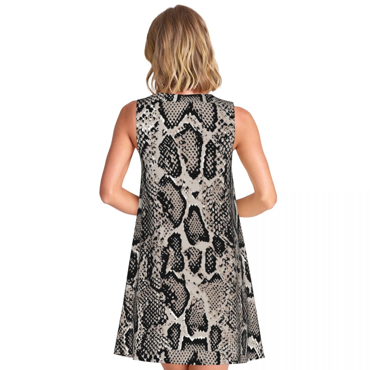 Python Snake Skin Tank Dress R - Summer Clothing Ideas For Women recension och pris
