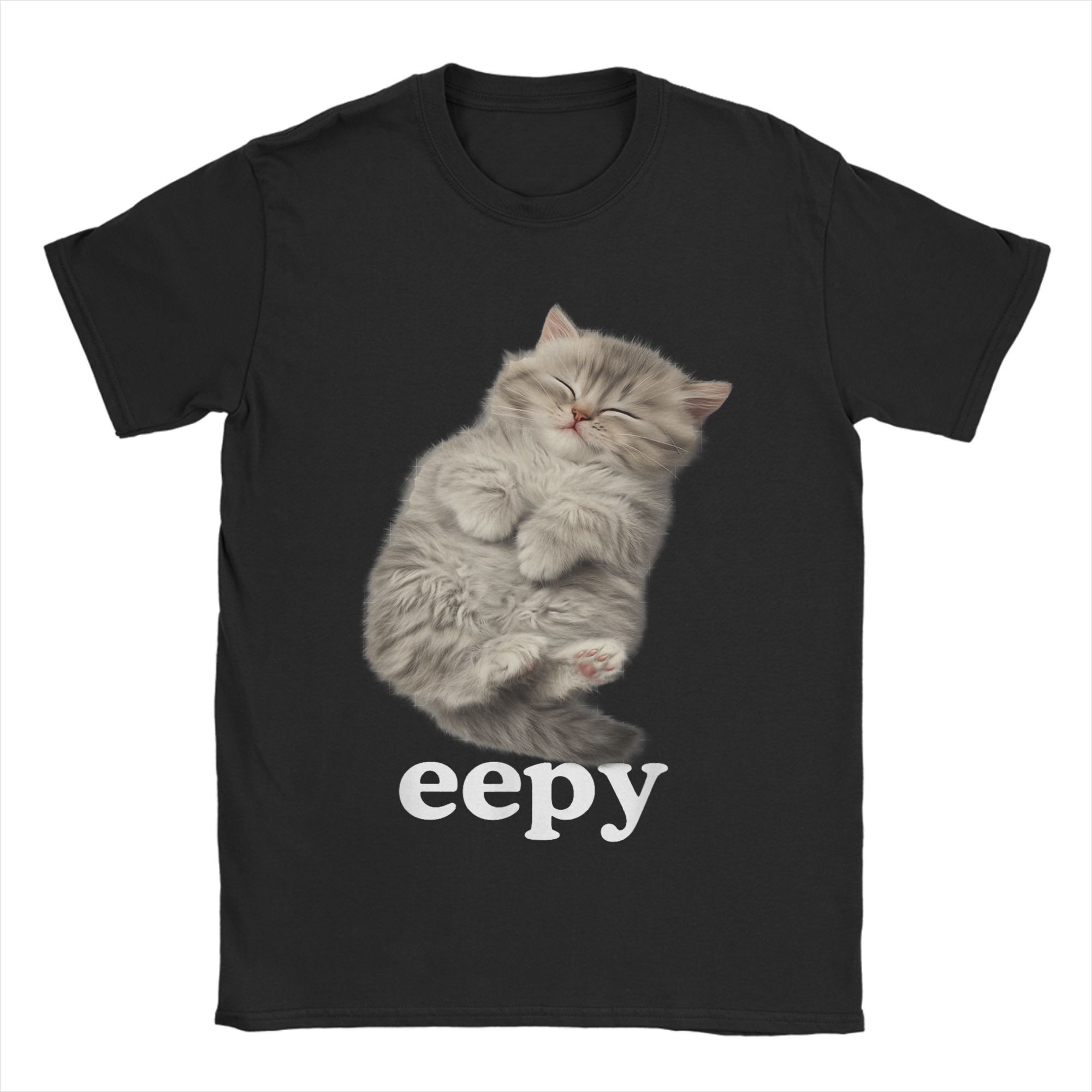 Women T-Shirt Eepy Cat Sleepy  - Summer Clothing Ideas For Women recension och pris