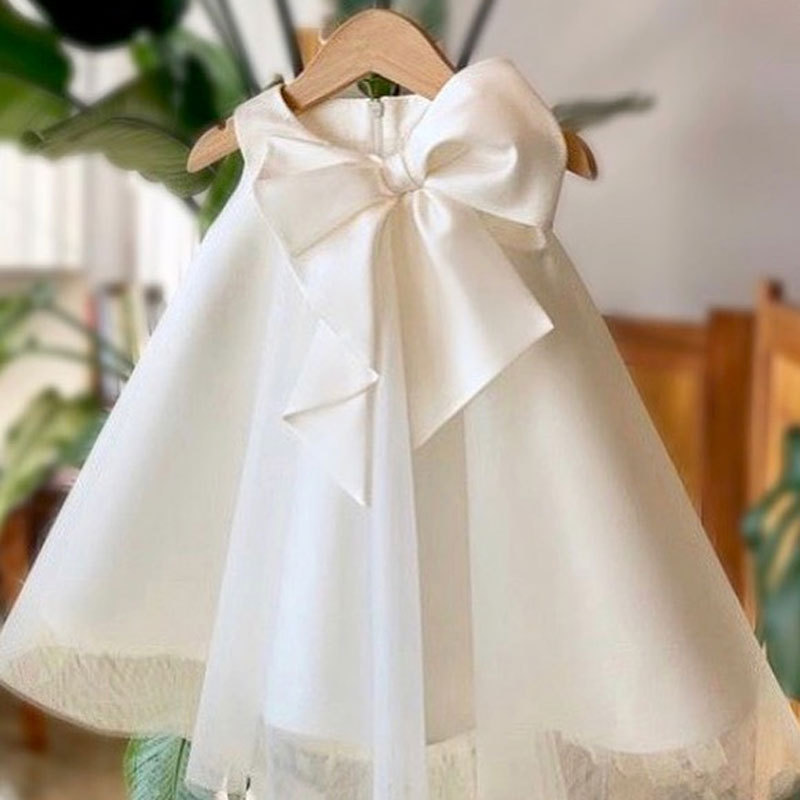 Summer Big Bow Baby Girl Dress - Summer Clothing Baby Girl recension och pris