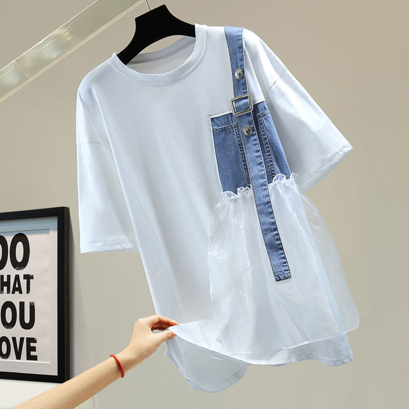 Streetwear Stylish Asymmetrica - Summer Gauze Clothing recension och pris