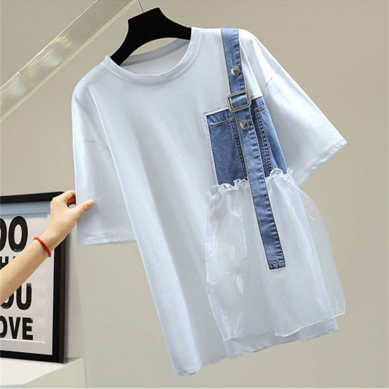 Streetwear Stylish Asymmetrica - Summer Gauze Clothing recension och pris