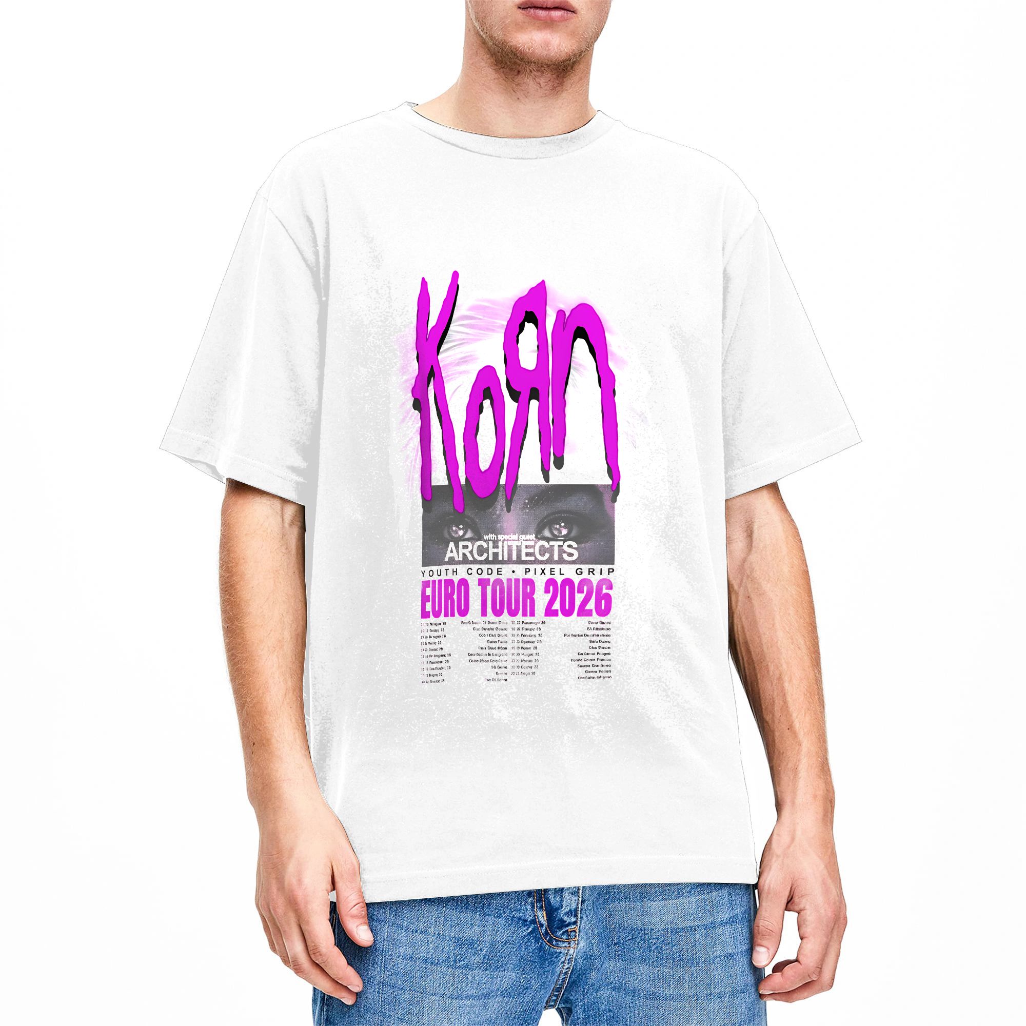 Korn Europe And UK Tour 2026 T - Summer Clothing Uk recension och pris