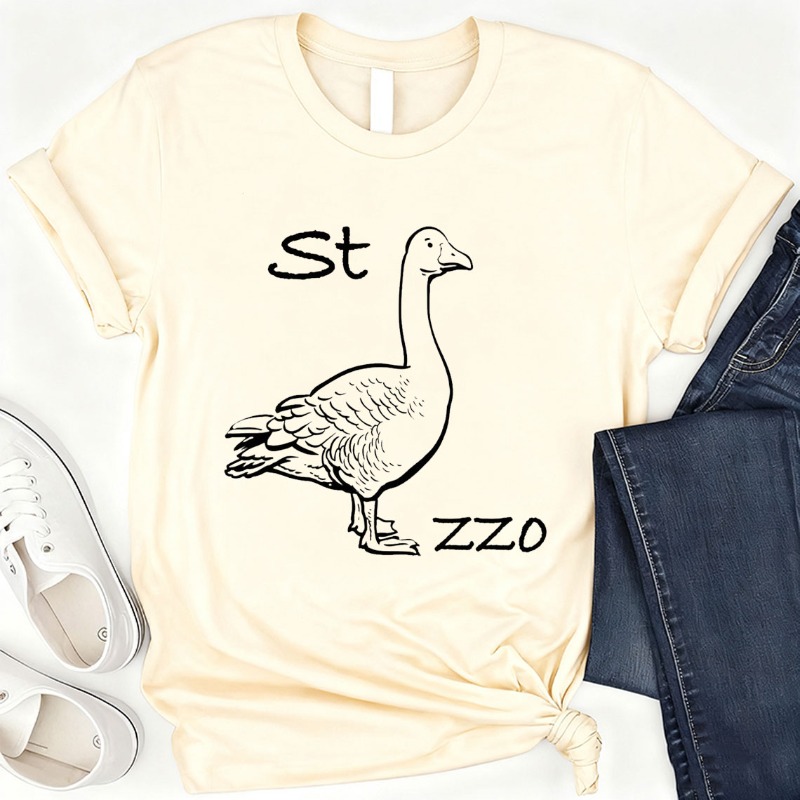 IMage Goose Rebus T-Shirt Funn - Summer Clothing Images recension och pris
