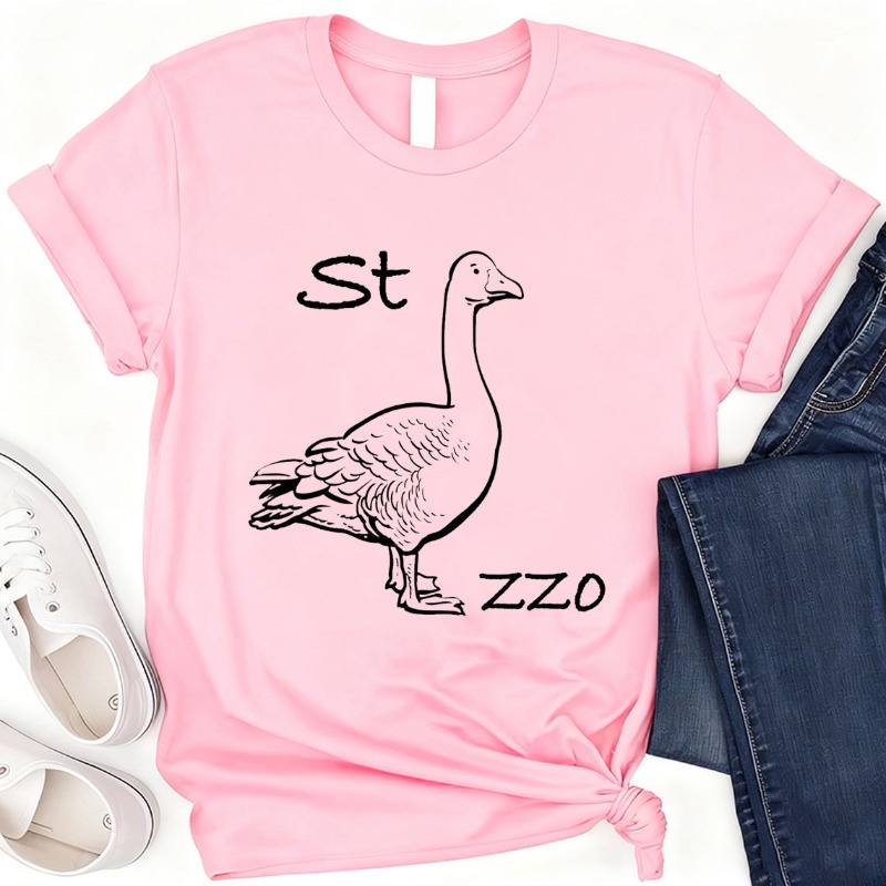 IMage Goose Rebus T-Shirt Funn - Summer Clothing Images recension och pris