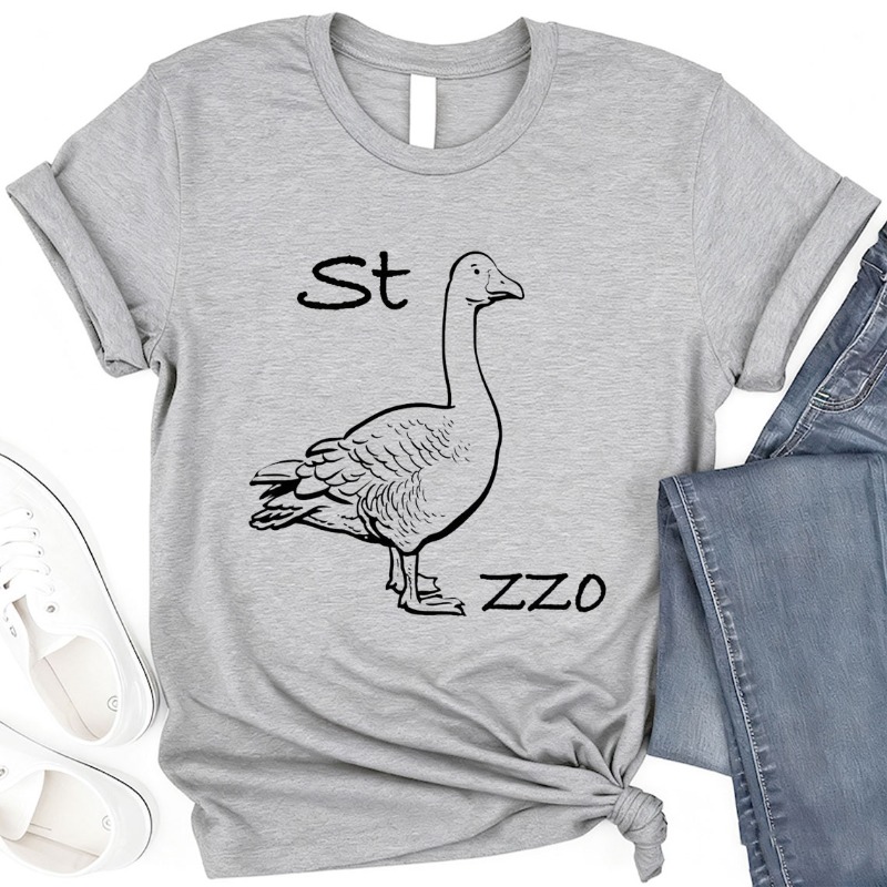 IMage Goose Rebus T-Shirt Funn - Summer Clothing Images recension och pris