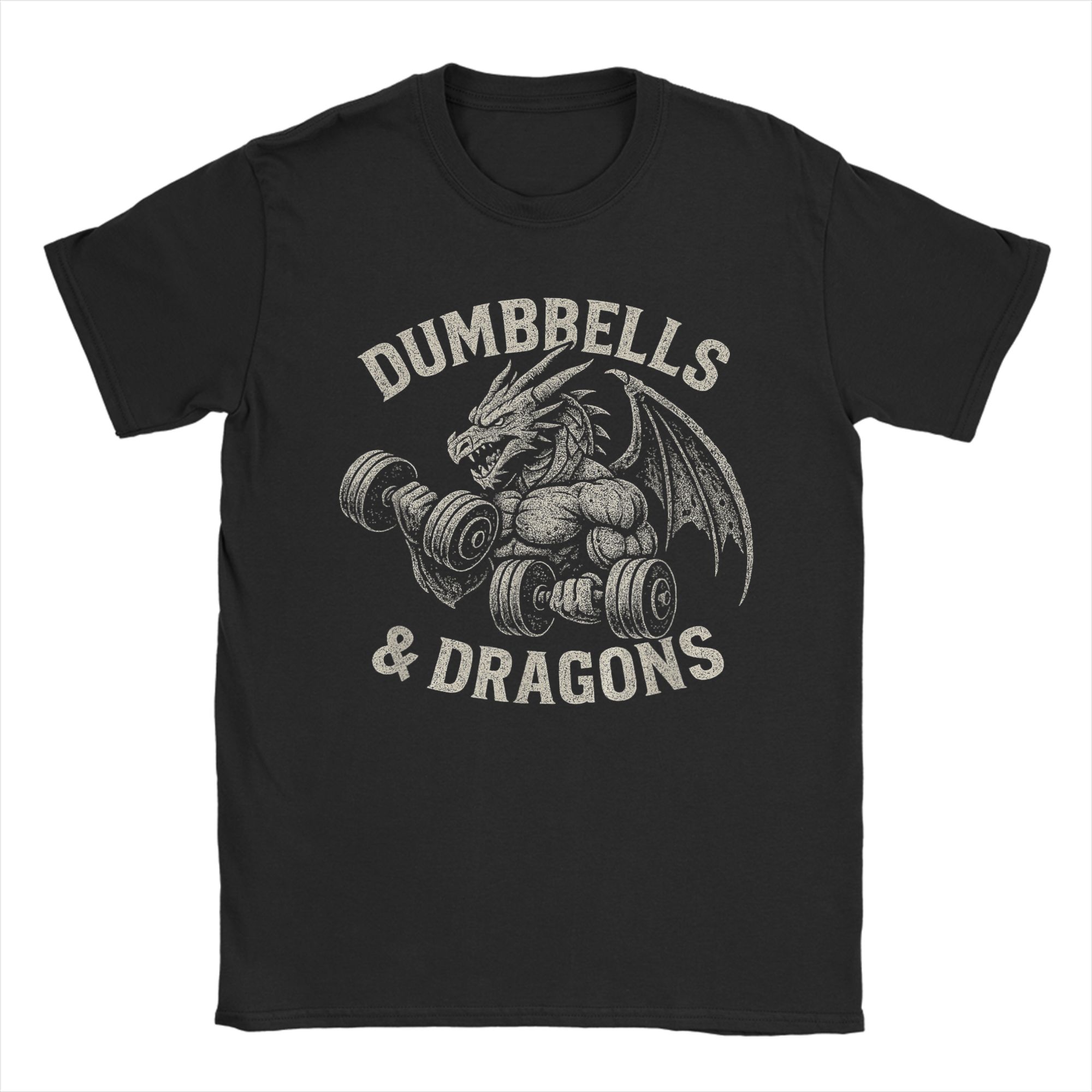 Dumbbells and Dragons Gym T-Sh - Summer Clothing Ideas For Women recension och pris
