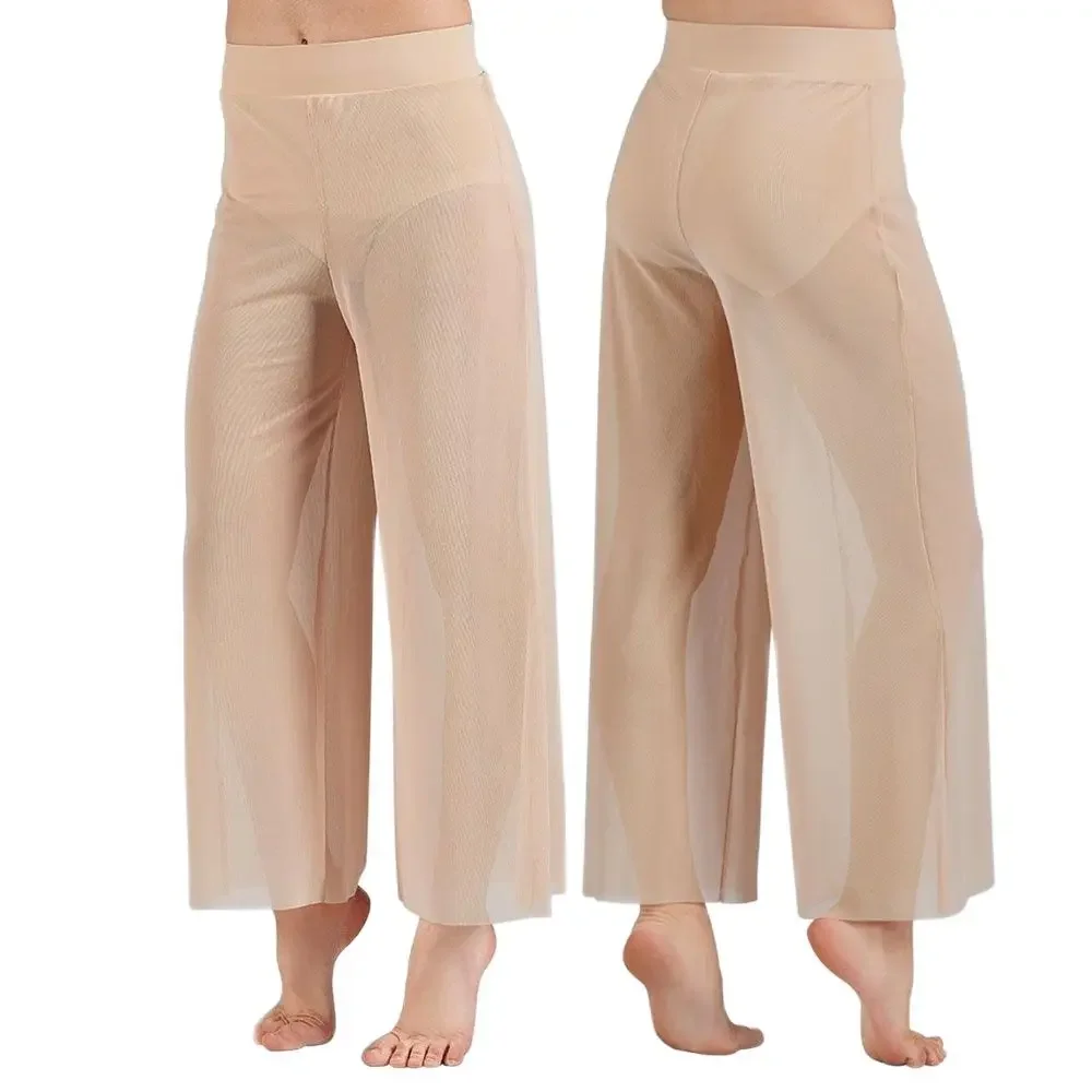 Lyrical Mesh Wide Leg Pants Mo - Palazzo Pant Wide recension och pris