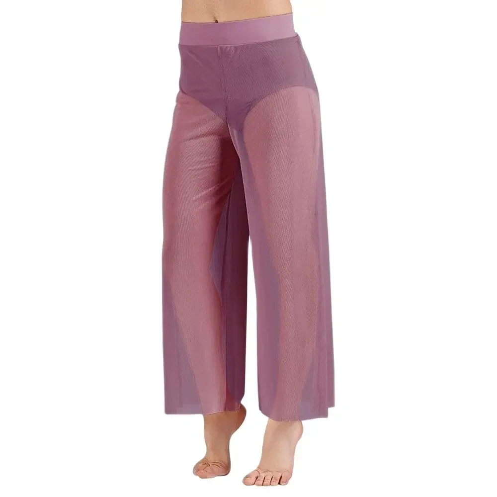 Lyrical Mesh Wide Leg Pants Mo - Palazzo Pant Wide recension och pris
