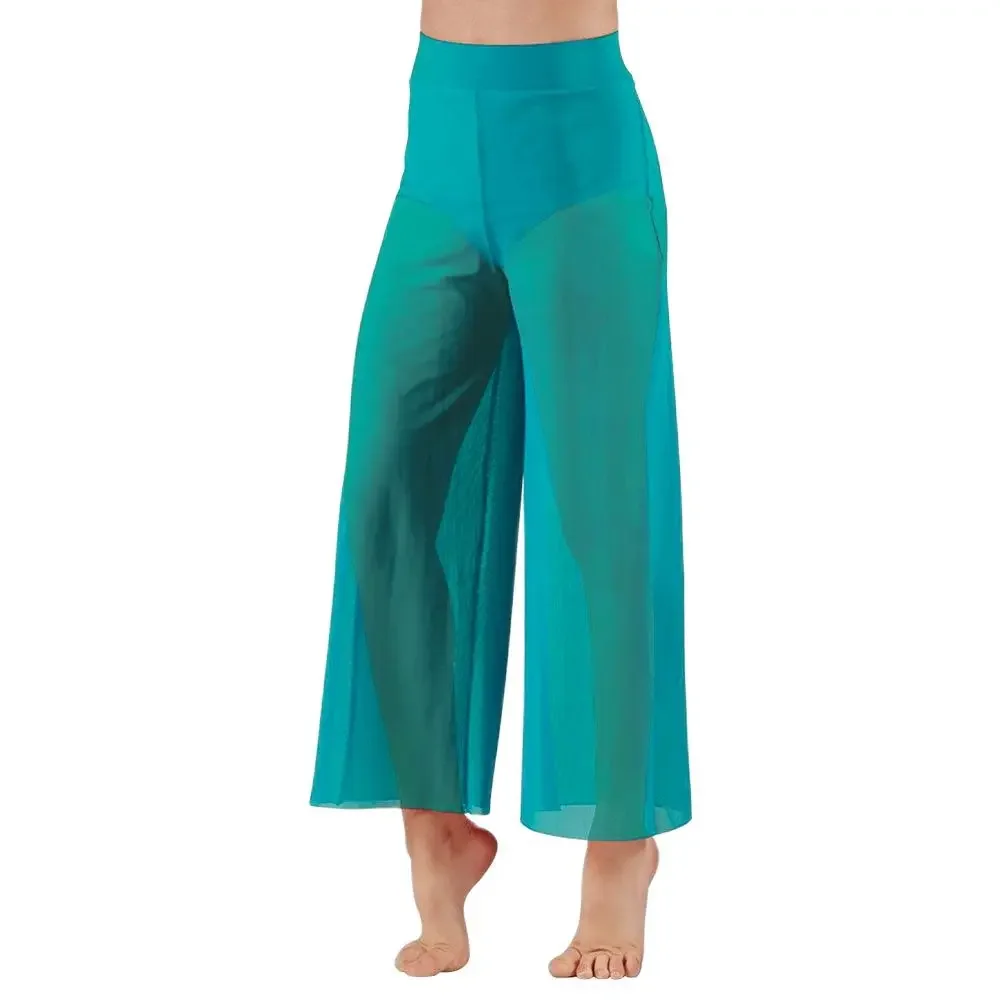 Lyrical Mesh Wide Leg Pants Mo - Palazzo Pant Wide recension och pris