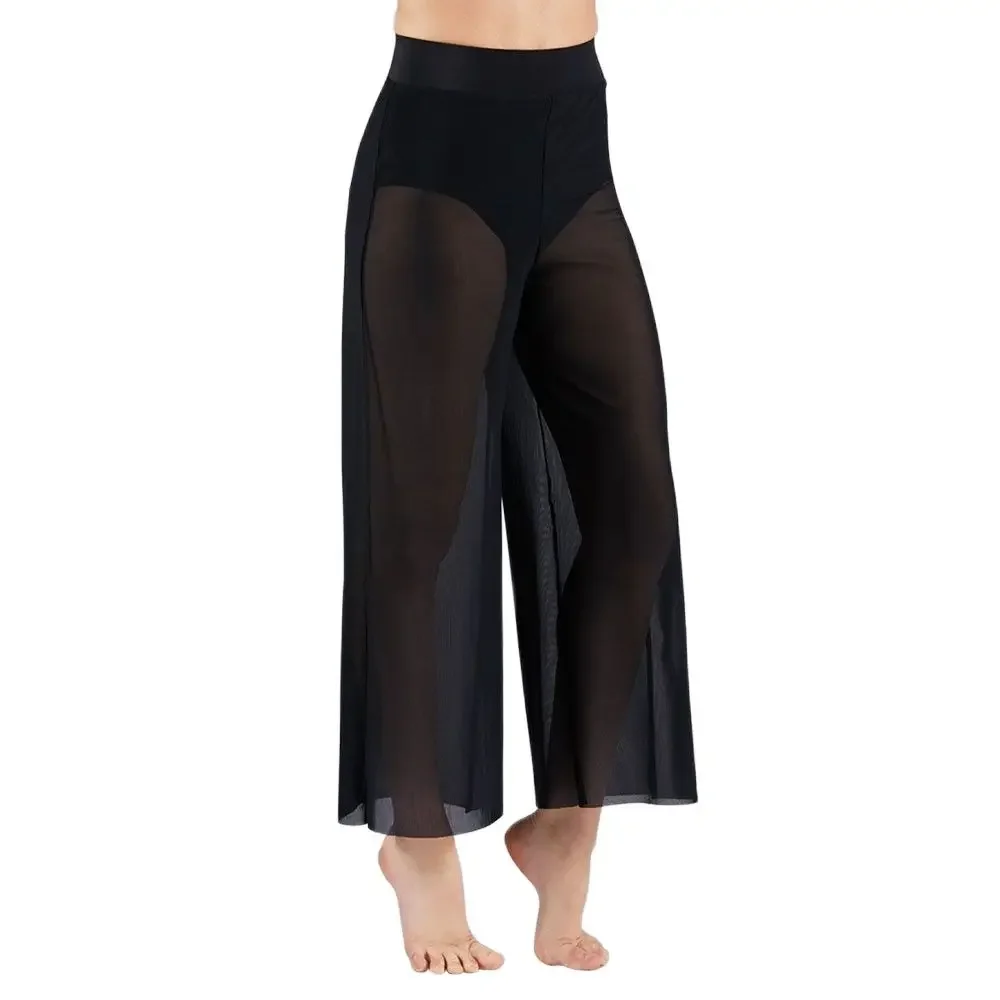 Lyrical Mesh Wide Leg Pants Mo - Palazzo Pant Wide recension och pris
