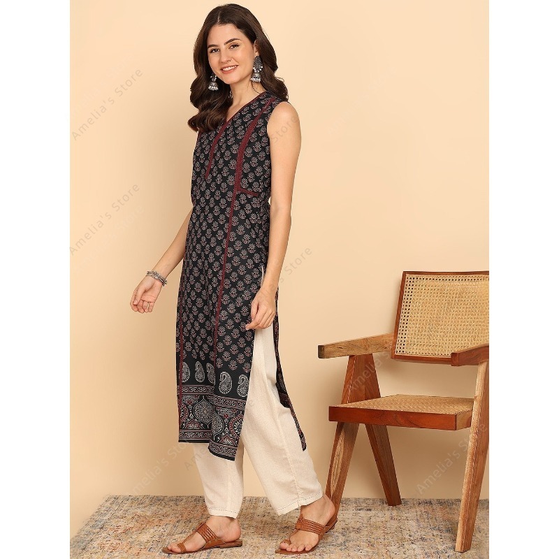 Indian Ethnic Style Women's Bl - Summer Clothing Pakistan recension och pris