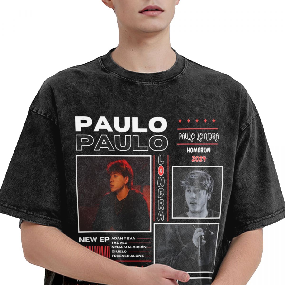 Men Women T-Shirt Paulo Londra - Summer Clothing Ideas For Women recension och pris