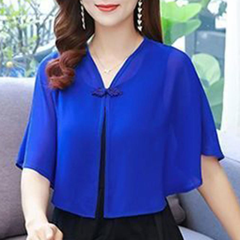 Spring Chiffon Short Outer Wea - Summer Clothing Accessories recension och pris