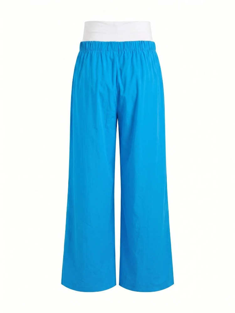 Yeezzi Women's Fashion Patchwo - Palazzo Pant Wide recension och pris