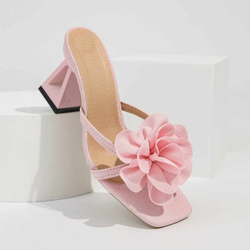 Womens 3D Flower Decor Sandals - Summer Clothing Sale Women recension och pris