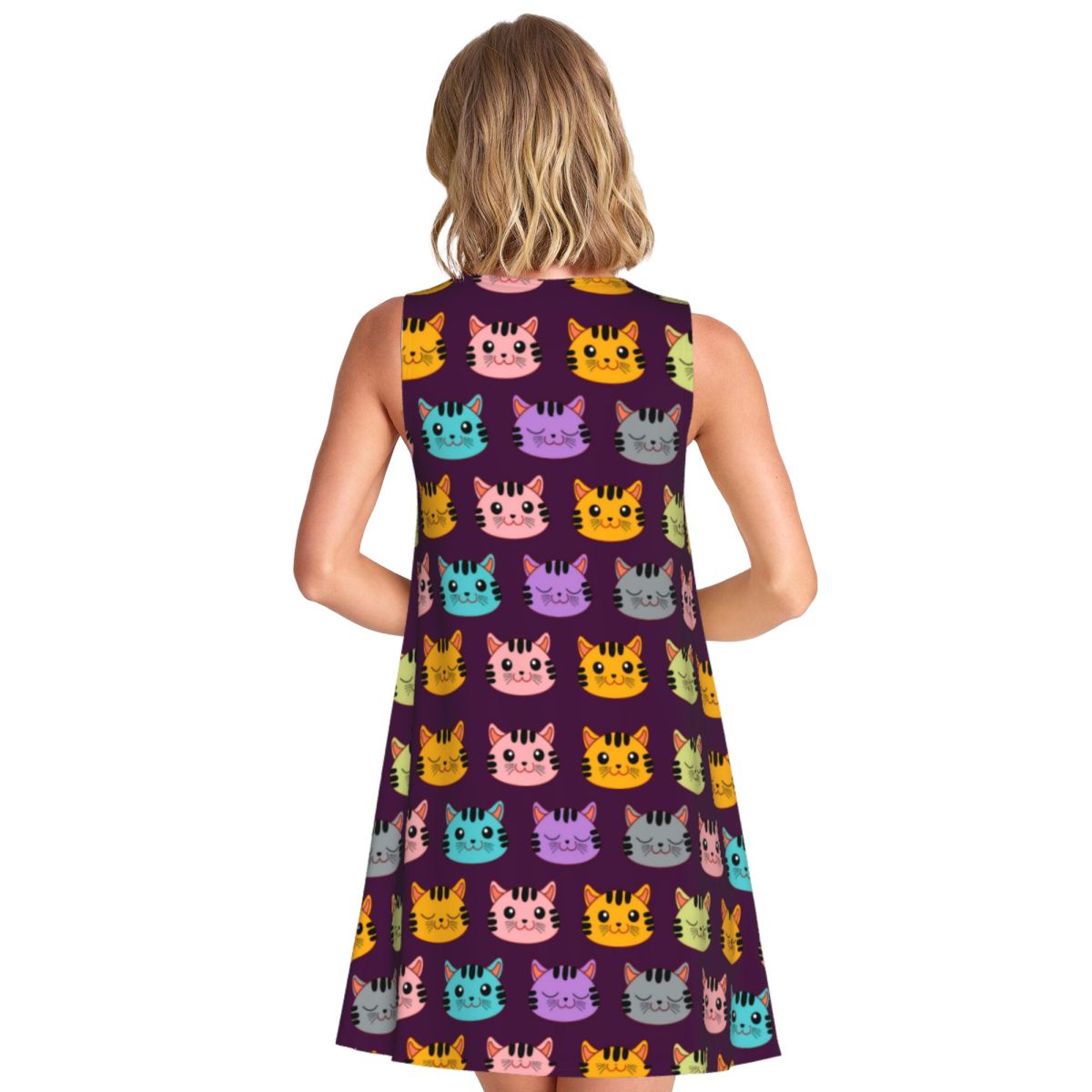 Cool Cats Tank Dress Cute Anim - Summer Clothing Ideas For Women recension och pris