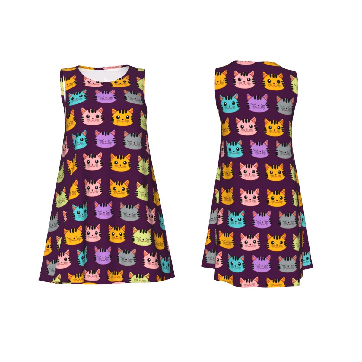 Cool Cats Tank Dress Cute Anim - Summer Clothing Ideas For Women recension och pris