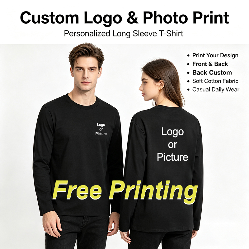 Customized Cotton Long Sleeve  - Summer Clothes recension och pris