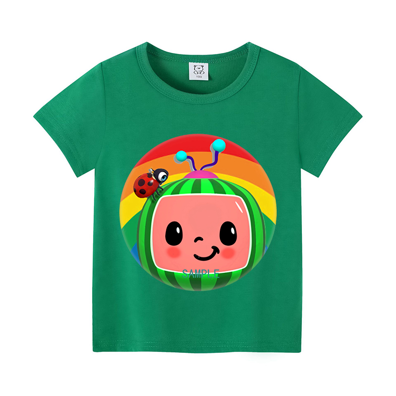 Cocomelons Baby T-Shirts Anime - Summer Clothing Baby Girl recension och pris