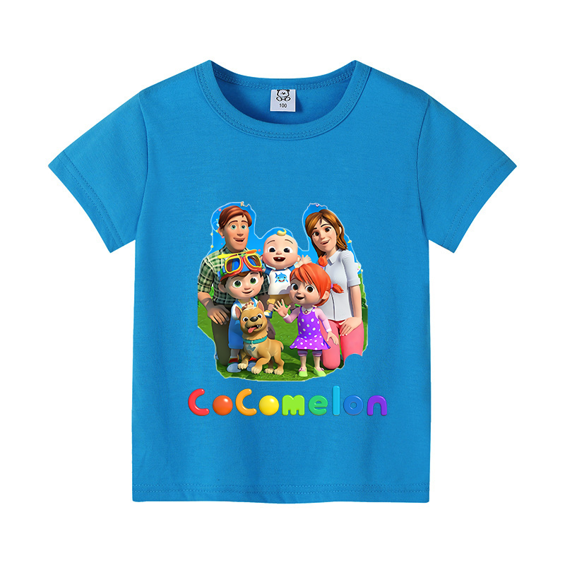 Cocomelons Baby T-Shirts Anime - Summer Clothing Baby Girl recension och pris