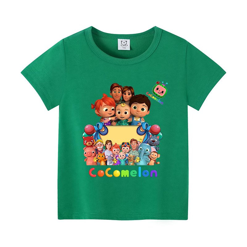 Cocomelons Baby T-Shirts Anime - Summer Clothing Baby Girl recension och pris