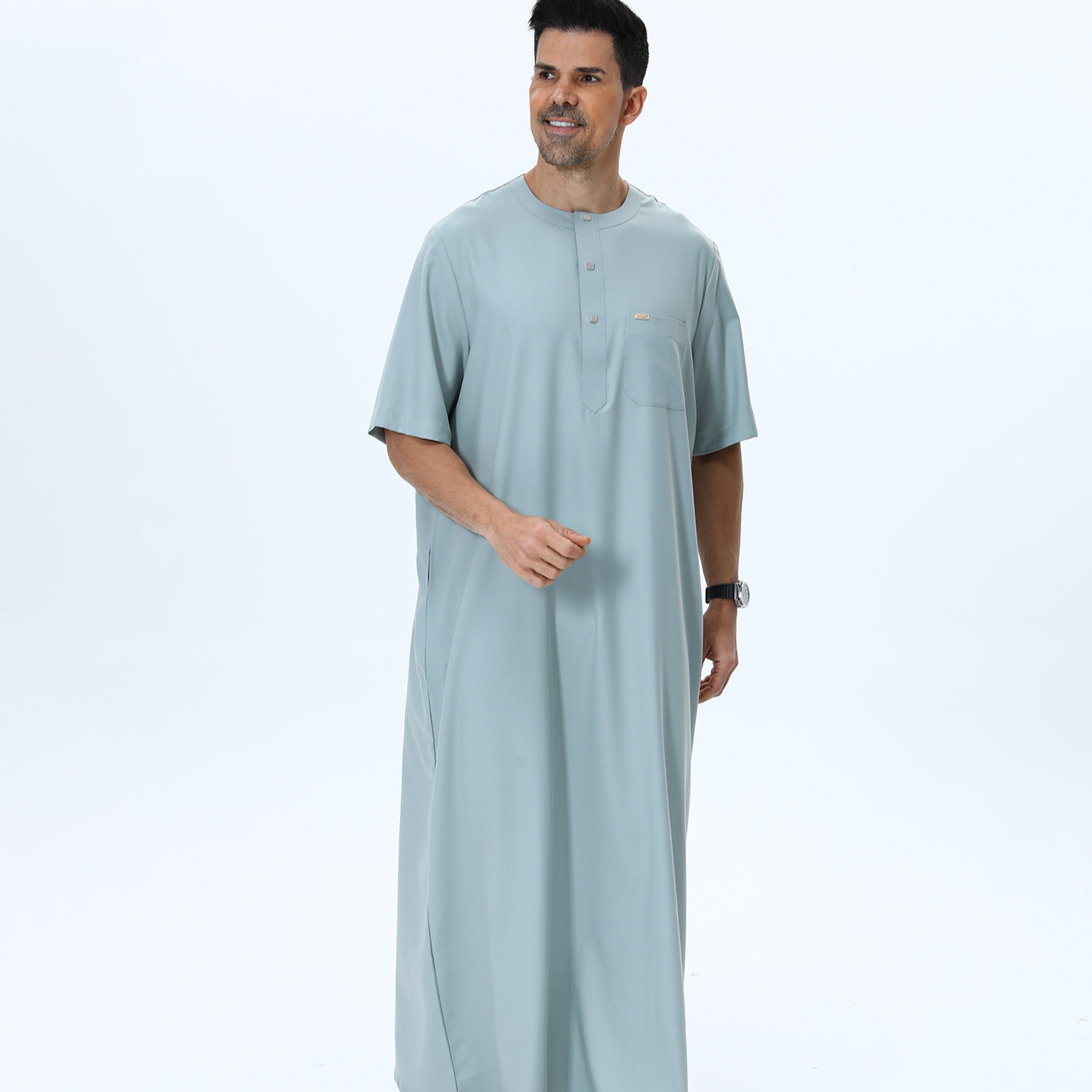 Muslim Men Abaya Kaftan Pakist - Summer Clothing Pakistan recension och pris