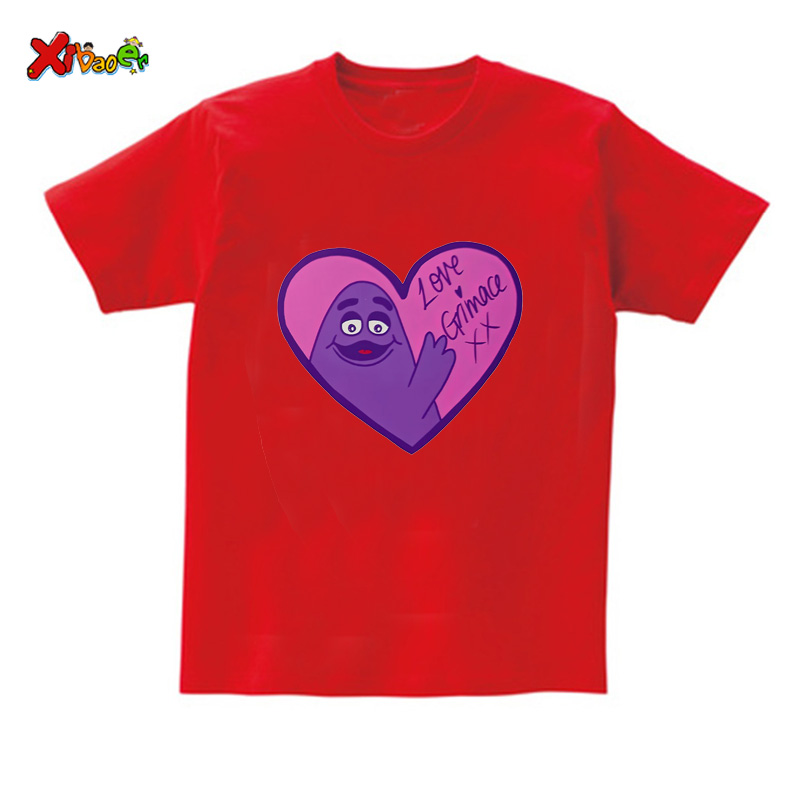 Party T Shirt GRIMACE Birthday - Summer Clothing Images recension och pris